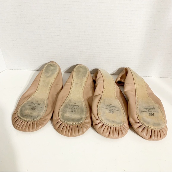 American Ballet Theatre Spotlights Ballet Slippers Bundle of 2 Size 4 and 2.5 - Picture 2 of 9